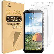 Custodia In Silicone Morbido + Vetro Temperato Per Ulefone Armor 22 (6.58") – Cover Antiurto Nera, Protezione Completa
