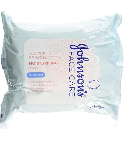 Johnson's Makeup Be Gone Moisturising Wipes - 25 Wipes Per Pack, Daily Face Care 2 thumbnail image