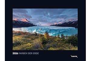 Farben der Erde - KUNTH Wandkalender 2026: Hochwertiger, bildstarker Kalender mit Spiralbindung im Großformat (KUNTH Wandkalender Black Edition 60 x 45 cm)