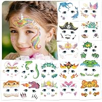 RETON 50 Pièces Masques d'animaux en Mousse pour Enfants, Masques avec Élastique pour Cumpleaños
