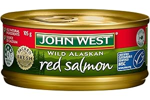 Salmón Rojo John West 105g