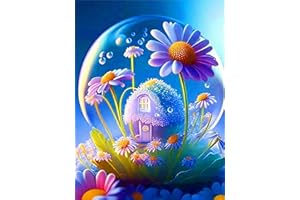 Lunyloer 5D Diamond Painting Set, DIY Diamond Painting Kits für Erwachsene, Strass Stickerei Set Anfänger Full Diamant Malen nach Zahlen Painting Kit für Home Wand Décor 30x40cm