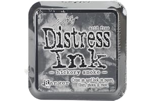 Ranger 15TIM43232 Tim Holtz Distress Ink Pad, Kunststoff, Hickory Smoke, 7.5 x 7.5 x 54 cm