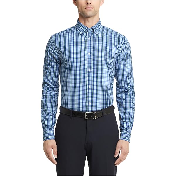 H2H Men's Slim Fit Short Sleeve Dress Shirt - Basic Formal Black Shirt, US 2XL / Asia 3XL