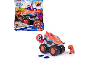 PAW PATROL Rescue Wheels - Zumas Monstertruck Fahrzeug mit Geschoss-Abwurf und Zuma Hundefigur, Spielzeug für Kinder ab 3 Jahren
