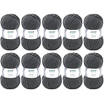 Pelote De Laine Pretty, 100 G-166 M, Fil Polyvalent Pour Crochet Et Tt