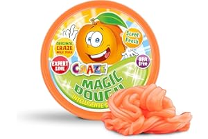 CRAZE 35368 Magic Dough Expert Fantastic Fruits Plastilina Inteligente con Sabor a Frutas Arcilla para modelar Masa para modela con Aroma afrutado Caja 70g Manualidades niños 4 años, Color