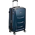 Amazon Basics Hardshell Spinner Luggage - 28 inch (71cm), Material: ABS+ Polycarbonate, Navy Blue