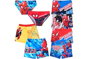 Characters Cartoons - Bambino - Costume da Bagno Pantaloncino Boxer Slip Parigamba Mare Piscina - Licenza Ufficiale