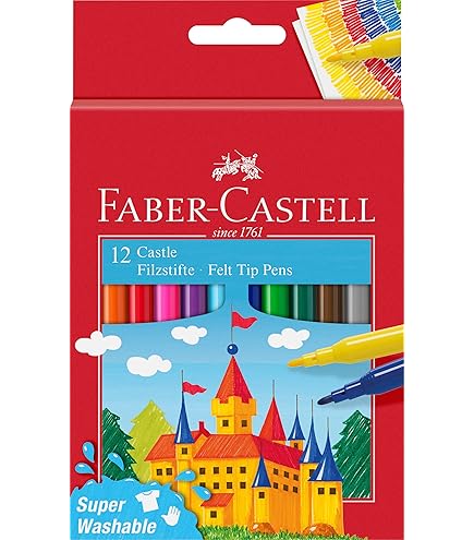 12 Pennarelli Washable Seven PuntaPro - Super Lavabili Per Bambini E Scuola - Foto 5