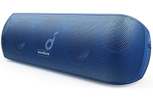 Soundcore Motion+ Enceinte Bluetooth Puissante avec Son Hi-Res 30W, USB-C, 12 Heures d'autonomie, Étanchéité IPX7, App avec EQ modifiable, DSP avancé et Audio Haute fidélité