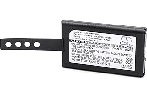 vhbw Batería Recargable Compatible con Datalogic CVR2, DL-Memor, Memor NFP, Memor X3 escáner códigos de Barra, TPV (1000 mAh, 3,7 V, Li-Ion)