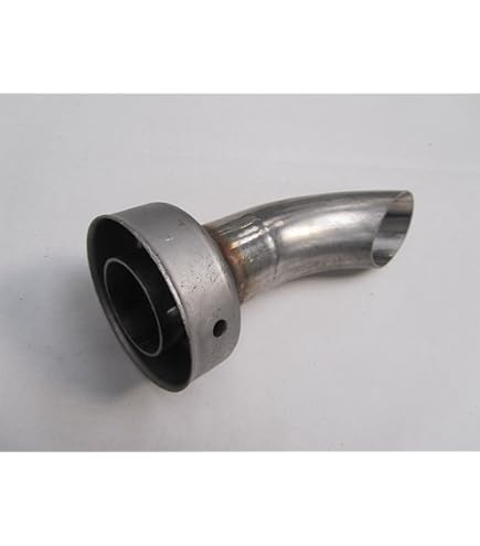 H2Racing Universale 38-51mm Slip On Dual Silenziatore Di Scarico Tubo Di Scarico Marmitta Con DB - Foto 6