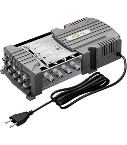 Coupleur / Découpleur TV + Satellite – Compact, intérieur