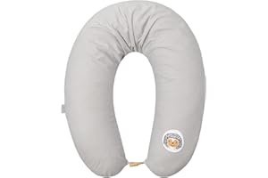 sei Design Quality Baby nursing pillow, pregnancy pillow from 170 x 30cm, filling consisting of fiber balls - very soft and comfortable. Cover with zip and embroidery