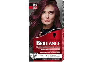 LEITZ Schwarzkopf - Brillance - Coloration Cheveux Permanente Intense - Eclat Diamant - Couverture Parfaite des Cheveux Blancs - Masque Soin Fixateur de Couleur - Ultra Violet 860