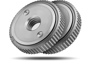 VENTVINAL Schnellspannmutter SDS Clic M14, für alle Winkelschleifer von AEG, Black & Decker, Dewalt, Flex, Hitachi, Metabo, Makita etc. (2x spannmutter)