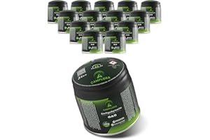 CAMPLORA 15 cartuchos de gas butano de 190 g para sopletes, soldadores, hornillos de camping, lámparas de gas