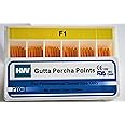 PYRAX � H and W F1 Gutta Percha Point G.P. Point F1 Protaper (CE Certified and FDA Approved G.P. Points) - 60 Points in A Box