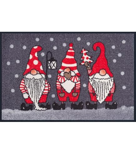 Wash Dry Deurmat, winterkabouter, 40 x 60 cm, binnen en buiten, wasbaar
