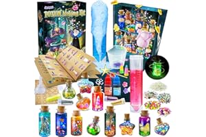 JOPSHEEN Set Pozioni per Bambini - Kit Fai-da-Te con Effetti Frizzanti e Colorati, Perfetto per Esperimenti Magici e Attività Creative - Regalo Originale per Piccoli Scienziati