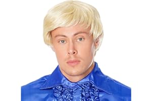 Bristol Novelty Side Parting Blond Wig, Adult Fancy Dress Accessory, One Size