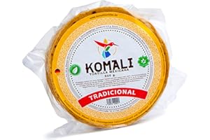 ‎MEXHAUS Komali Yellow Corn Tortillas Mexican Tortilla (Pack of 20 - 500 g - 15 cm)