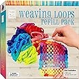 Hapinest Loom Bands Potholder Weaving Refill Pack for Kids | Set Makes 8 Pot Holders and Includes 288 Loops in 8 Colors
