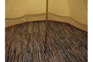 BELL TENT BOUTIQUE...HAPPY GLAMPING Bell Tent Boutique Bell Tent Chindi Rag Rug – Hand Loomed Recycled Cotton – Half Moon or Full Floor Mat – Fits 3m to 6m ZIG Tents