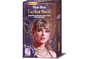 Fan-Box Taylor Swift: 30 Motiv-Karten mit Fotos, Lyrics, Facts und mehr I mit Karten-Aufsteller I 100% inoffiziell