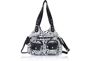 Angel Kiss Torebki dla kobiet, duża torba hobo, miękka skóra PU, torba na ramię dla kobiet