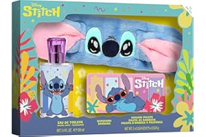 AIR VAL INTERNATIONAL, S.A. Stitch Astuccio con EDT 50 ml, Bandana e Ombretto