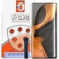 STP FEEL® HD+ UV Tempered Glass Screen Protector Guard Compatible For Vivo X90 / X90 Pro / X90 Pro+ Plus (6.78 Inch, Pack of 1) Full Adhesive UV Curved Case Friendly HD+ Clarity