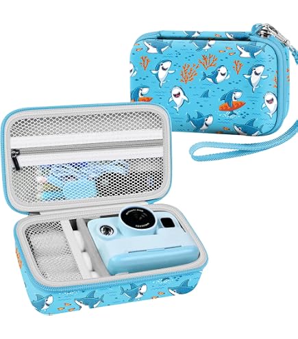Appareil Photo Instantané Enfant LETSHAHA 1080P 20MP – Impression Noir & Blanc + 3 Rouleaux + Carte 32Go – Cadeau 3-12 Ans