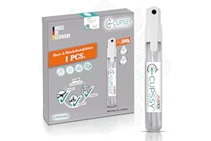 Desinfectante I Desinfectante de viaje para manos I Gadgets de viaje I Desinfectante para la piel I Desinfectante de manos 99% antibacteriano I agradable y suave I Cupssy AirStick 1x uds. 15ml