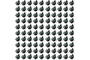 DeJivsin 100pcs Pinces à Orchidées, Pince pour Plantes, Pince à Plante,Pince Plante, Pinces Plastique pour Plantes, Clip pour Orchidée pour Plantes de Jardin, Plant Clip,Tuteur Orchidee