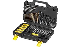 STANLEY STA88548-XJ Wooden, Metal & Masonry Drill Bit Set - Stanley and Stanley Fatmax Quality Levels Available
