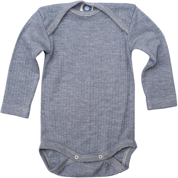 Cosilana, Baby onderhemd lange mouwen, 70% wol, 30% zijde
