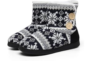 AONEGOLD Pantofole da Casa Morbido Antiscivolo Peluche Autunno Inverno per Donna/Uomo