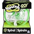 Perplexus GO! Spiral, Compact Challenging Puzzle Maze Skill Game, for Adults and Kids Ages 8 and up (Styles Vary)