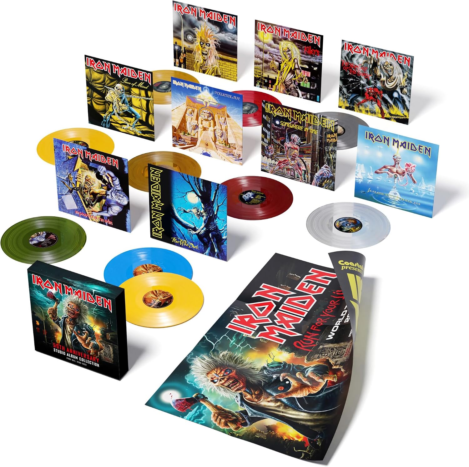 Somewhere in Time (Amazon Exclusive 40th Anniversary Limited Edition Oxblood Colour V - Détails et caractéristiques