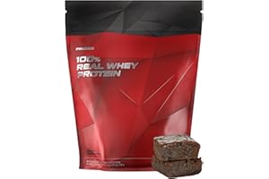 Prozis Real Whey Protein 1000 gr, proteine whey, vari gusti a scelta (brownie cioccolato)
