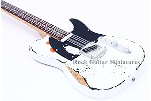 Rock Guitar Miniatures RGM253 Status Quo Rick Parfitt Aged Miniature Guitar