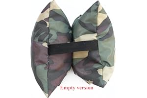 WILDLIFEPHOTOGRAPHYSHOP Grippa Bean Bag, Empty, WATERPROOF material, Size 22cmx22cm approx, Wildlife Photography Bean Bag for cameras