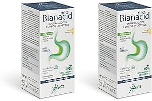 Aboca NeoBianacid 140 Compresse Limone - Acidità, Reflusso e Difficoltà Digestive (2 Confezioni da 70 Compresse Limone)