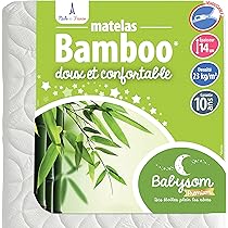 Babysom - Comfort Baby Matras | 60x120 cm | 7 cm dik | Ademend