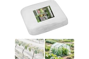 DUBUOZA Malla Anti Insectos, Malla Antipájaros,Fina Anti-Insectos,para Proteger Verduras, Frutas y Flores,Evitar Que los Animales pequeños coman Las plántulas (3x10m)