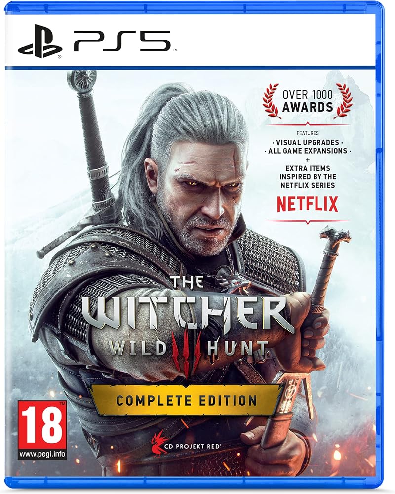 NAMCO - CD Projekt Red - Witcher 3 Vahşi Avı - Komple Sürüm, Playstation 5 [İngilizce Sürümü]
