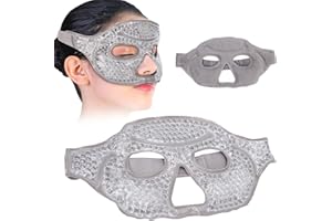 BRRNOO Maschera Gel Riutilizzabile Rinfrescante per Occhi Freddi, Maschera per Occhi Freddi Maschera per Occhi Gel Gonfio Maschere Rinfrescanti per il Sonno e Impacco di Ghiaccio per Occhi Gonfi