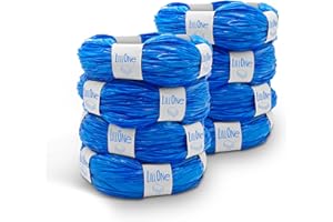 LillOne 8 Innovative Ricariche Mangiapannolini 6,5 Metri Antiodore Compatibili con Maialino Foppapedretti Tommee Tippee Twist & Click Simplee Tec LitterLocker – Buste Ricarica Mangia Pannolini